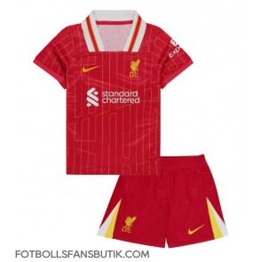 Liverpool Replika Hemmatröja Barn 2024-25 Kortärmad (+ Korta byxor)